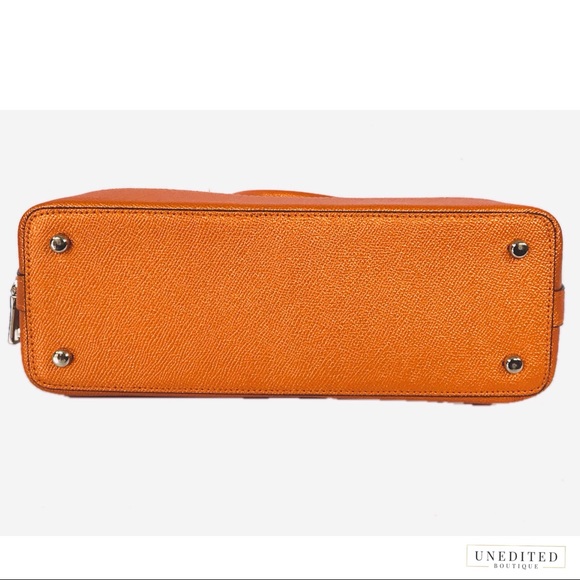 NWT - Coach Metallic Tangerine Shoulder Bag - Picture 4 of 7